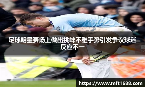 足球明星赛场上做出挑衅不雅手势引发争议球迷反应不一